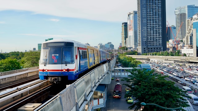 曼谷BTS绿色线天铁Green Line乘坐指南，时间，站点，票价，换乘