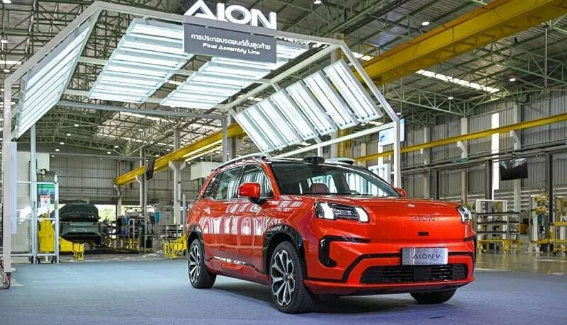 广汽埃安Aion进入泰国新能源电动汽车市场